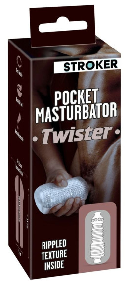 Прозрачный мастурбатор Pocket Masturbator Twister Прозрачный мастурбатор Pocket Masturbator Twister