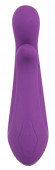 Фиолетовый перезаряжаемый вибратор Javida Double Vibe