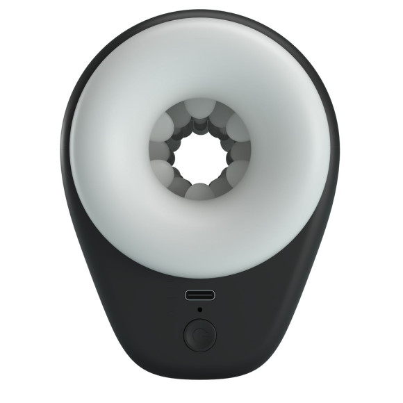 Черный автоматический вибромастурбатор Dj Girl Черный автоматический вибромастурбатор Dj Girl