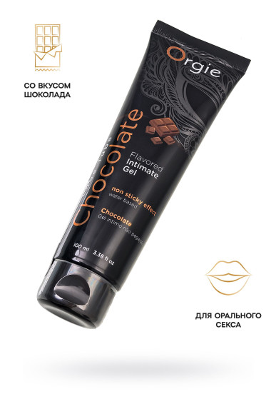 Интимный гель на водной основе Lube Tube Chocolate с шоколадным вкусом - 100 мл. Интимный гель на водной основе Lube Tube Chocolate с шоколадным вкусом - 100 мл.