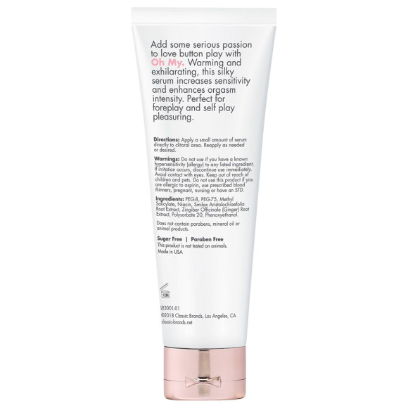 Согревающая и тонизирующая сыворотка для клитора Oh My - 30 мл. Согревающая и тонизирующая сыворотка для клитора Oh My - 30 мл.