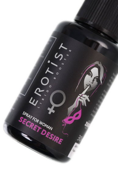 Возбуждающий спрей для женщин Erotist Secret Desire - 30 мл. Возбуждающий спрей для женщин Erotist Secret Desire - 30 мл.