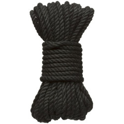 Черная верёвка для связывания и фиксации Bind&Tie - 9,14 м.
