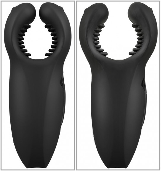 Мужской вибратор-стимулятор Man Wand with Vibration and Moving Wings