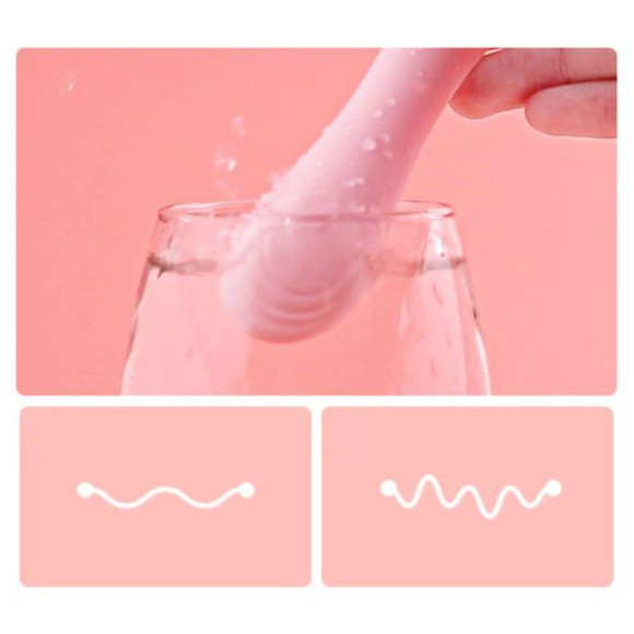 Бордовый мини-вибратор LILO - 11,8 см. Бордовый мини-вибратор LILO - 11,8 см.