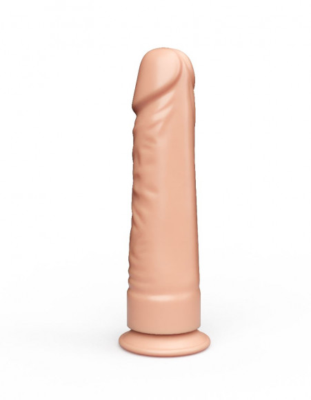 Фаллоимитатор на присоске из нежного геля - 20 см. Фаллоимитатор на присоске из нежного геля - 20 см.
