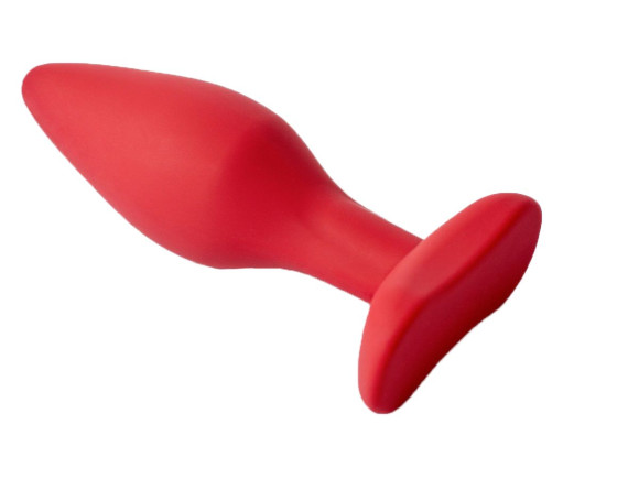 Бордовая анальная пробка Matter L - 12 см. Бордовая анальная пробка Matter L - 12 см.