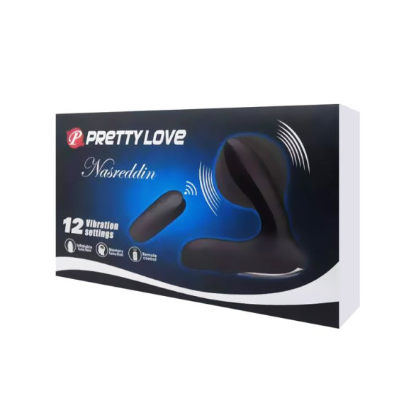 Массажер простаты Nasreddin с функцией расширения и пультом ДУ - 13,5 см. Массажер простаты Nasreddin с функцией расширения и пультом ДУ - 13,5 см.