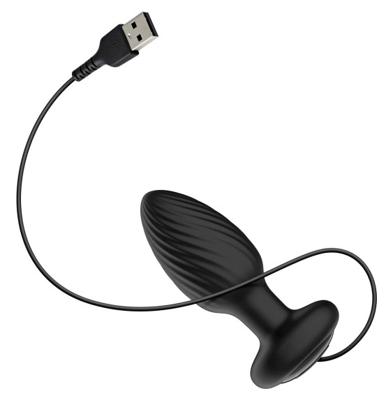 Черная анальная вибровтулка Nexus Tornado - 9,8 см. Черная анальная вибровтулка Nexus Tornado - 9,8 см.