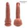 Телесный дилдо с мошонкой и присоской - 20 см. Телесный дилдо с мошонкой и присоской - 20 см.