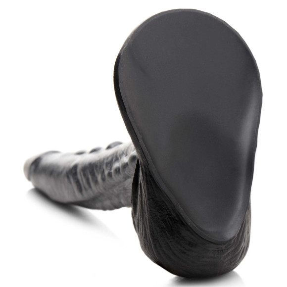 Серый фантазийный фаллоимитатор The Gargoyle Rock Hard Silicone Dildo - 23,6 см. Серый фантазийный фаллоимитатор The Gargoyle Rock Hard Silicone Dildo - 23,6 см.